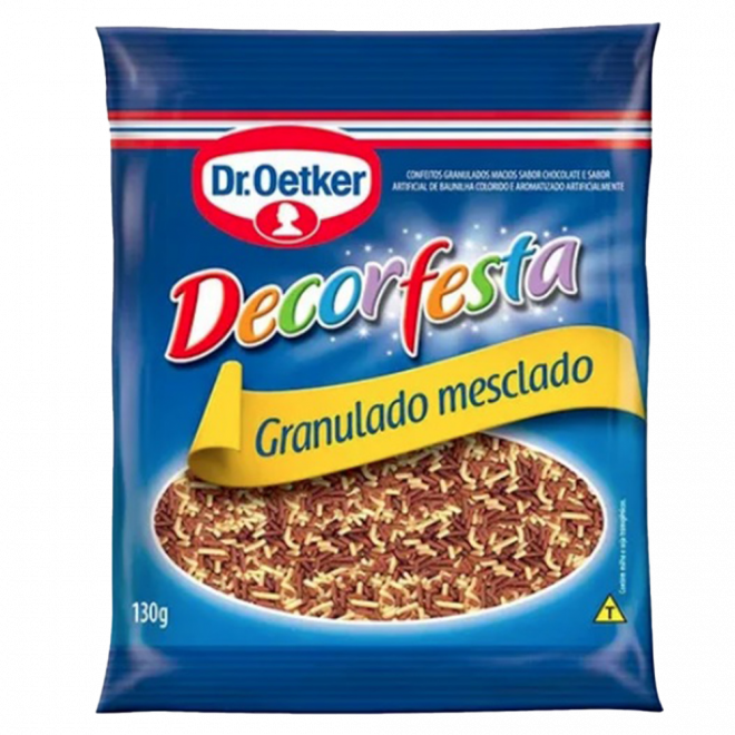 DR OETKER DECORFESTA 130G GRANULADO MESCLADO