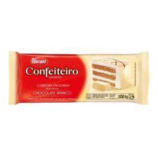 COBERTURA HARALD CONFEITEIRO 1,050KG BRANCO