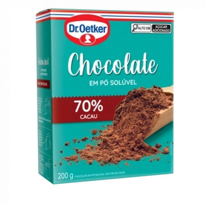 DR OETKER CHOCOLATE PO 70% CACAU 200G