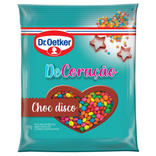 DR OETKER DECORFESTA 80G CHOC DISCO