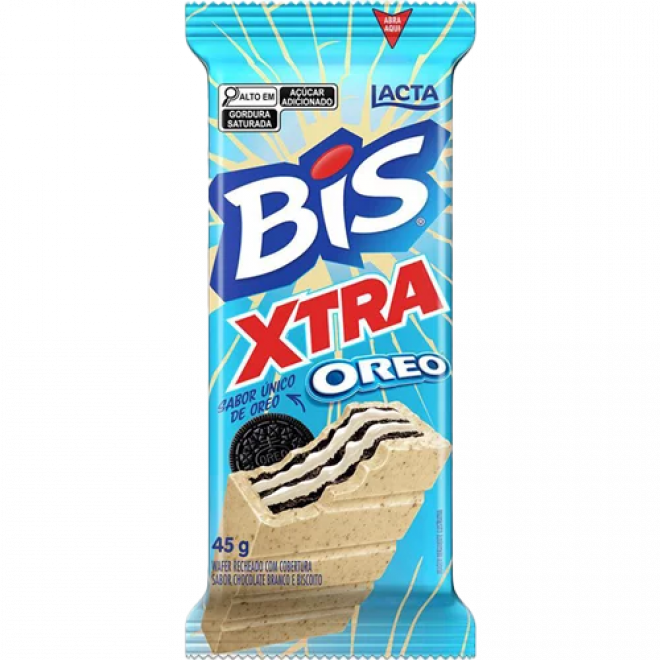 CHOC LACTA BIS XTRA 45G OREO