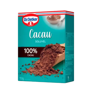 DR OETKER CHOCOLATE PO 100% CACAU 150G
