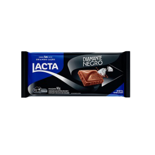 CHOC LACTA 90G DIAMANTE NEGRO