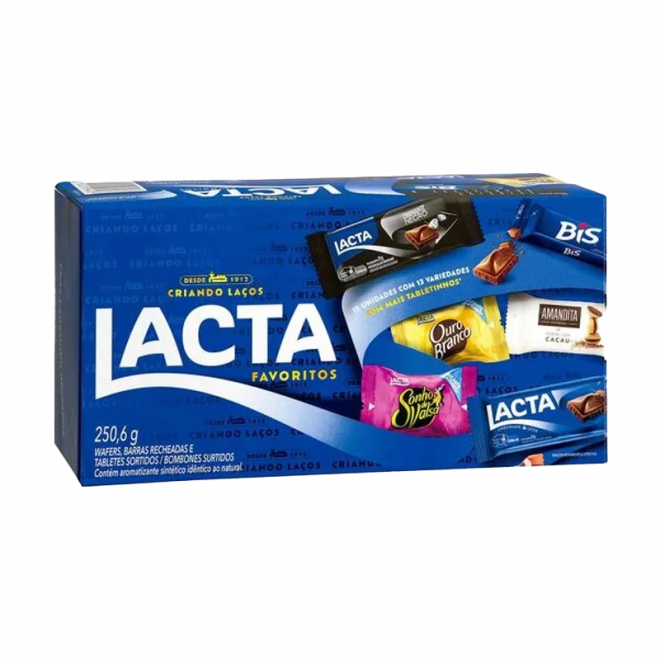 BOMBOM LACTA FAVORITOS 250,6G
