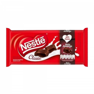 CHOC NESTLE BARRA 90G MEIO AMARGO