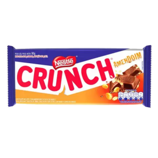CHOC NESTLE BARRA 90G CRUNCH AMENDOIM