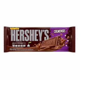 CHOC HERSHEYS BARRA 85G CRUNCHERS