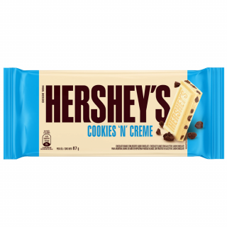 CHOC HERSHEYS BARRA 87G COOKIES NCREME
