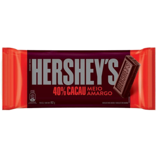 CHOC HERSHEYS BARRA 92G MEIO AMARGO