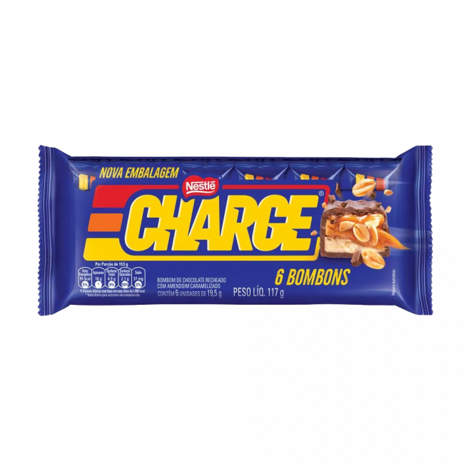 CHOC NESTLE CHARGE 117G FLOWPACK