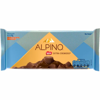 CHOC NESTLE BARRA 90G ALPINO EXTRA CREMOSO
