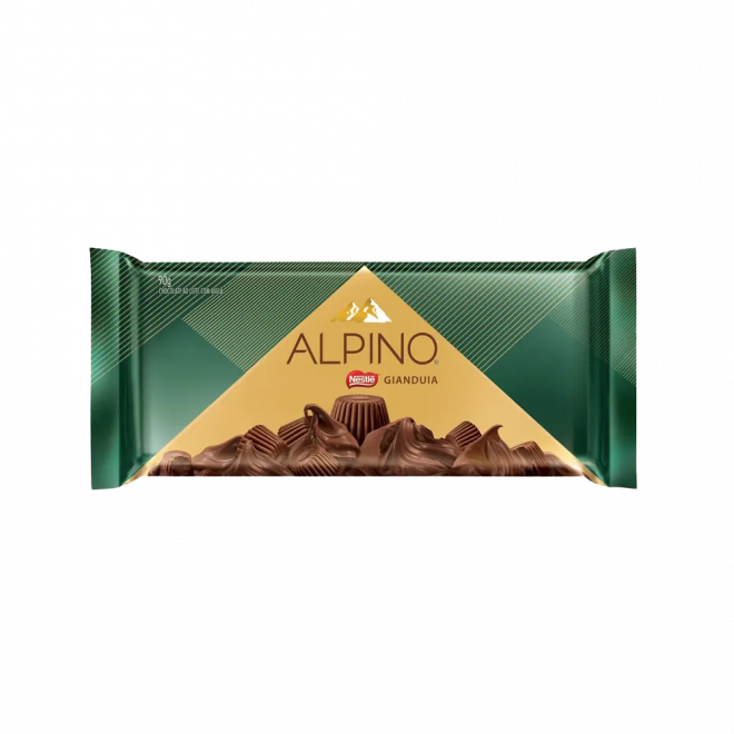 CHOC NESTLE BARRA 90G ALPINO GIANDUIA