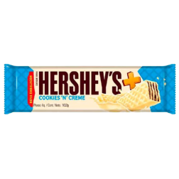 CHOC HERSHEYS MAIS 102G BRANCO