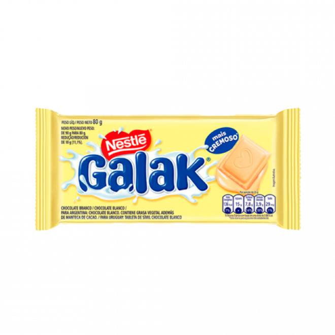 CHOC NESTLE BARRA 80G GALAK