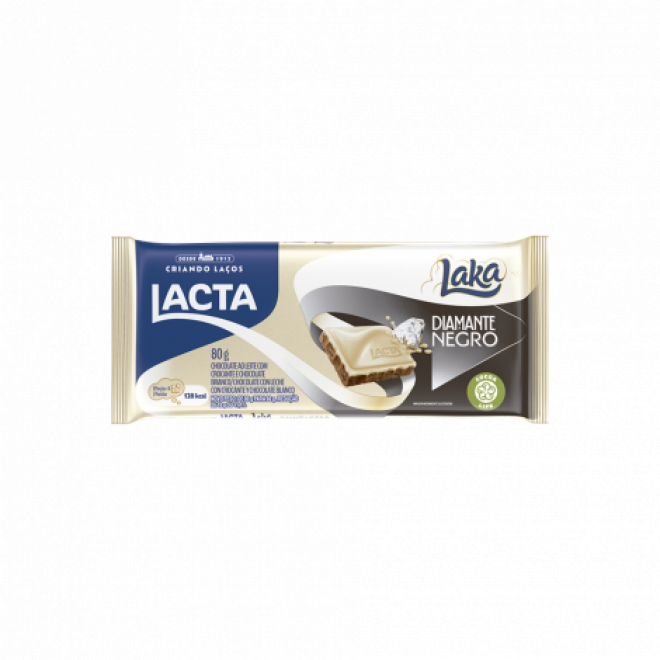 CHOC LACTA 80G LAKA D NEGRO