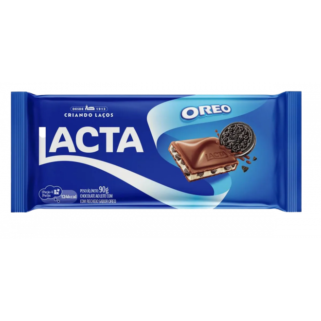 CHOC LACTA 90G OREO