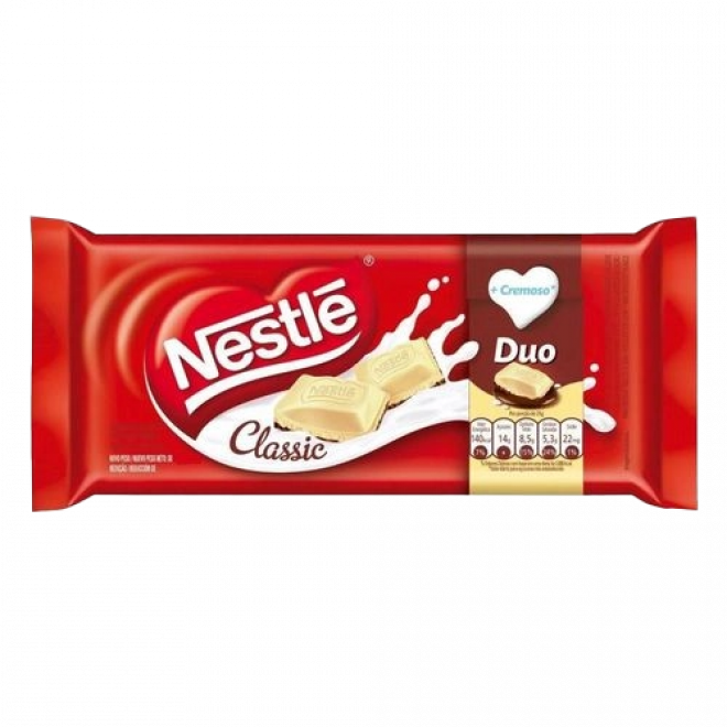 CHOC NESTLE BARRA 80G CLASSIC DUO