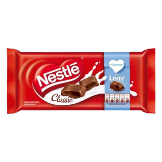 CHOC NESTLE BARRA 80G CLASSIC AO LEITE