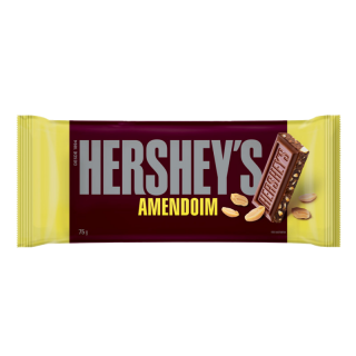 CHOC HERSHEYS BARRA 75G AMENDOIM