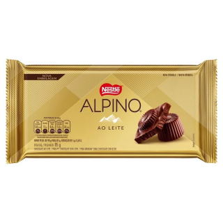 CHOC NESTLE BARRA 85G ALPINO AO LEITE