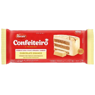 COBERTURA HARALD CONFEITEIRO 1,010KG BRANCO