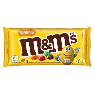 CONFEITO M&MS 45G AMENDOIM