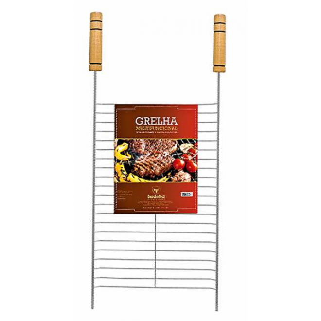 GRELHA GAUCHO GRILL BANDEJA 32,5CMX47,5CM