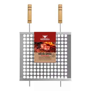 GRELHA GAUCHO GRILL MOEDA 40CMX40CM
