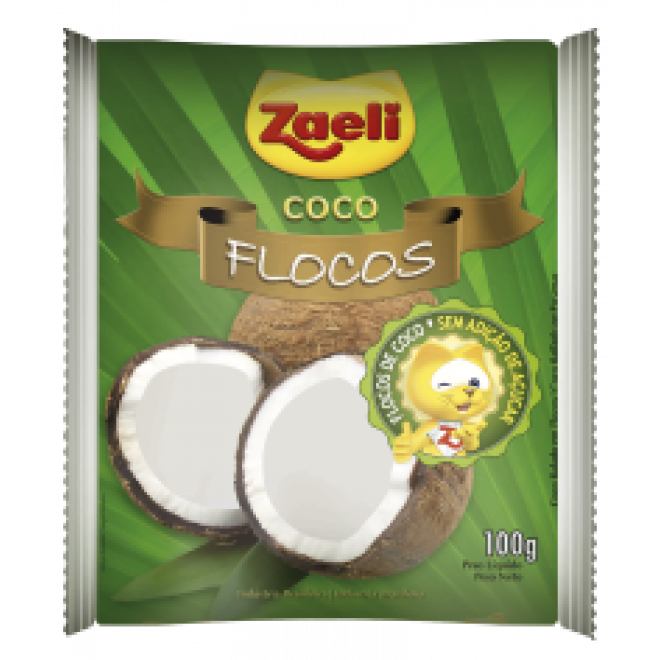 ZAELI FLOCOS COCO 100G