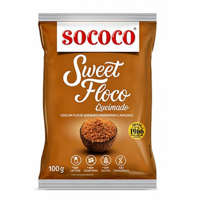 COCO QUEIMADO SOCOCO 100G SWEET