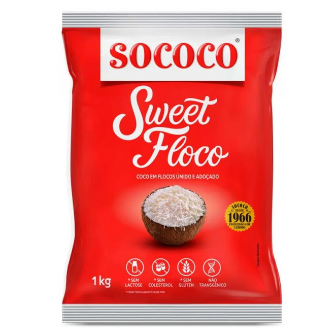 PRODUCAO - FLOCOS COCO 1KG