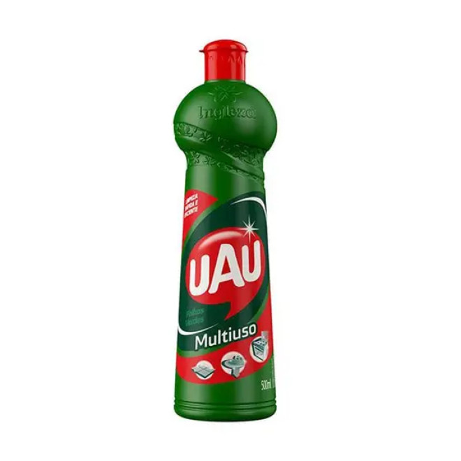UAU MULTIUSO 500ML FOLHAS VERDES