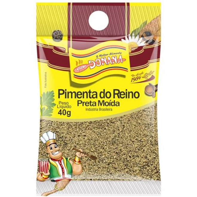CONDIMENTO - PIMENTA DONANA 40G MOIDA