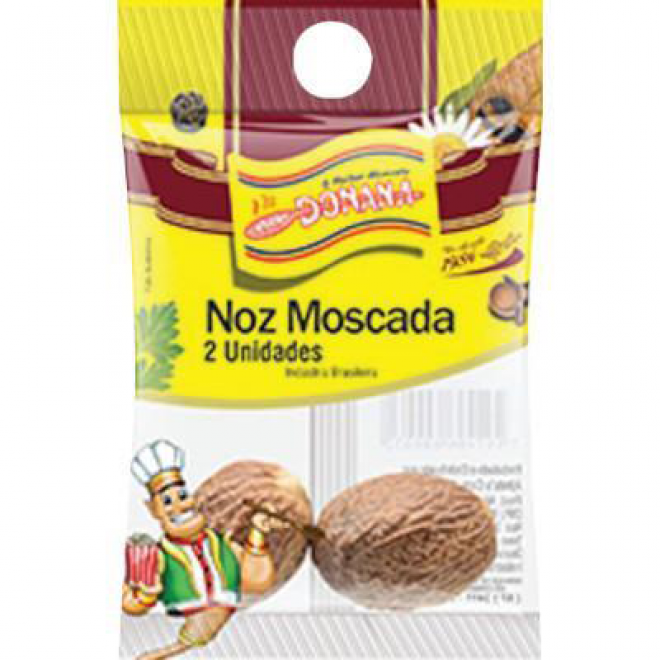 CONDIMENTO - NOZ MOSCADA DONANA C/2