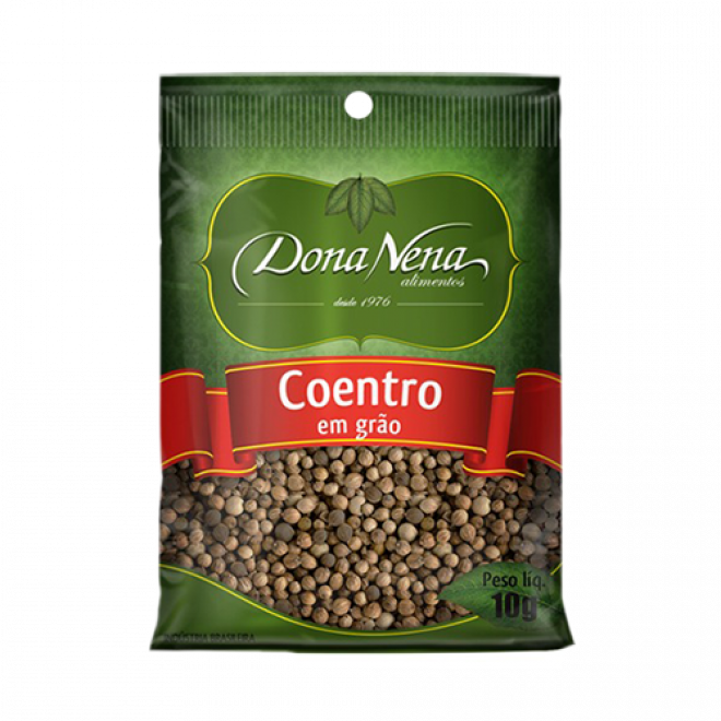 CONDIMENTO - COENTRO DONANA 10G GRAO