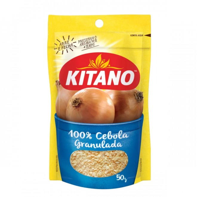CONDIMENTOS - CEBOLA GRANULADA KITANO 50G