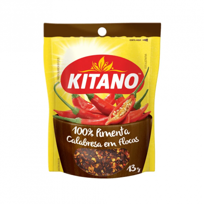 CONDIMENTOS - PIMENTA CALABRESA KITANO 13G