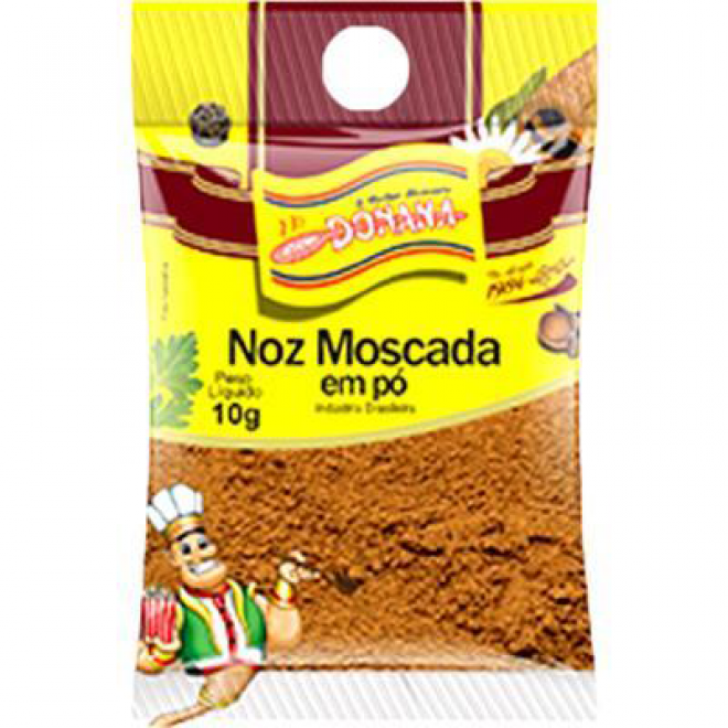 CONDIMENTO - NOZ MOSCADA DONANA PO 10G