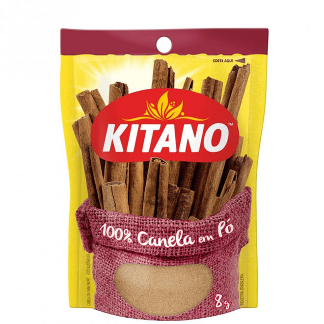 CONDIMENTOS - CANELA PO KITANO 8G