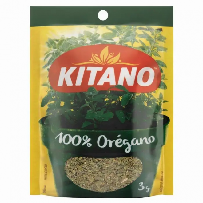 CONDIMENTOS - OREGANO KITANO 3G