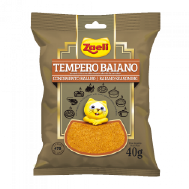 ZAELI TEMPERO BAIANO 40G