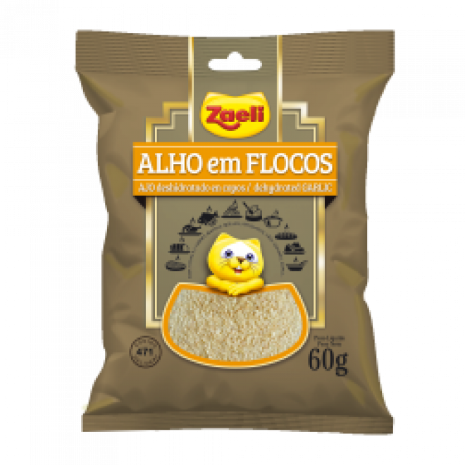 ZAELI ALHO FLOCOS 60G