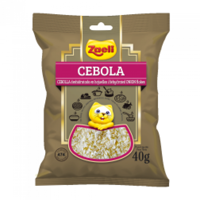 ZAELI CEBOLA FLOCOS 40G