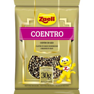 ZAELI COENTRO GRAO 30G