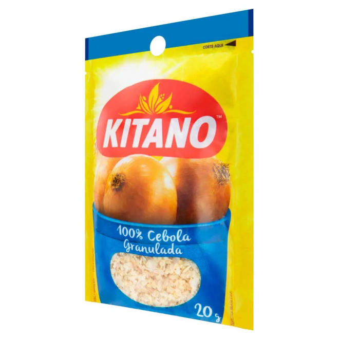 CONDIMENTOS - CEBOLA GRANULADA KITANO 20G