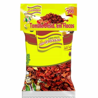 CONDIMENTOS - TOMATE EM FLOCOS DONANA 20G