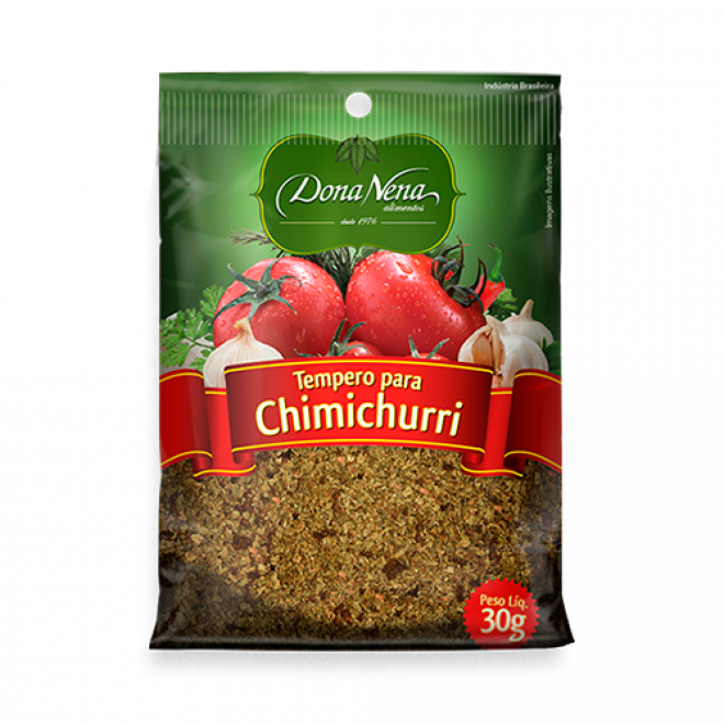 CONDIMENTO - CHIMICHURRI DONANA 30G C/ALHO FRITO