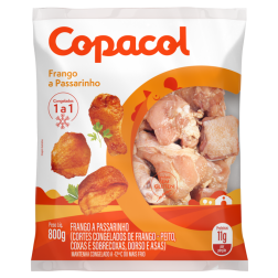 COPACOL - FRANGO PASSARINHO S/TEMPERO 800G IQF