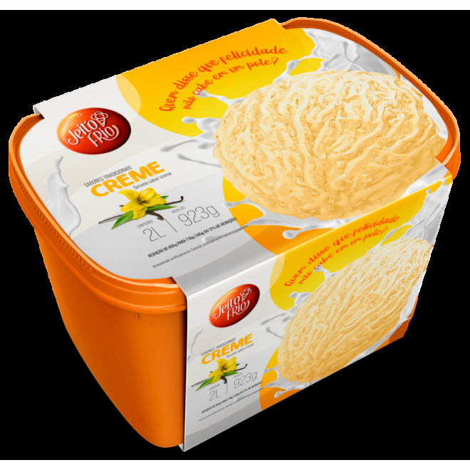 SORVETE JEITO FRIO POTE 2L CREME