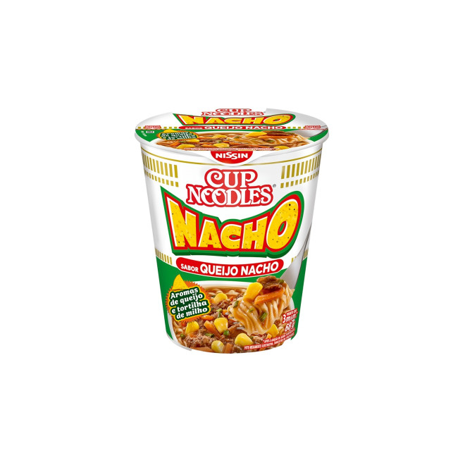 CUP NOODLES 68G QUEIJO NACHO